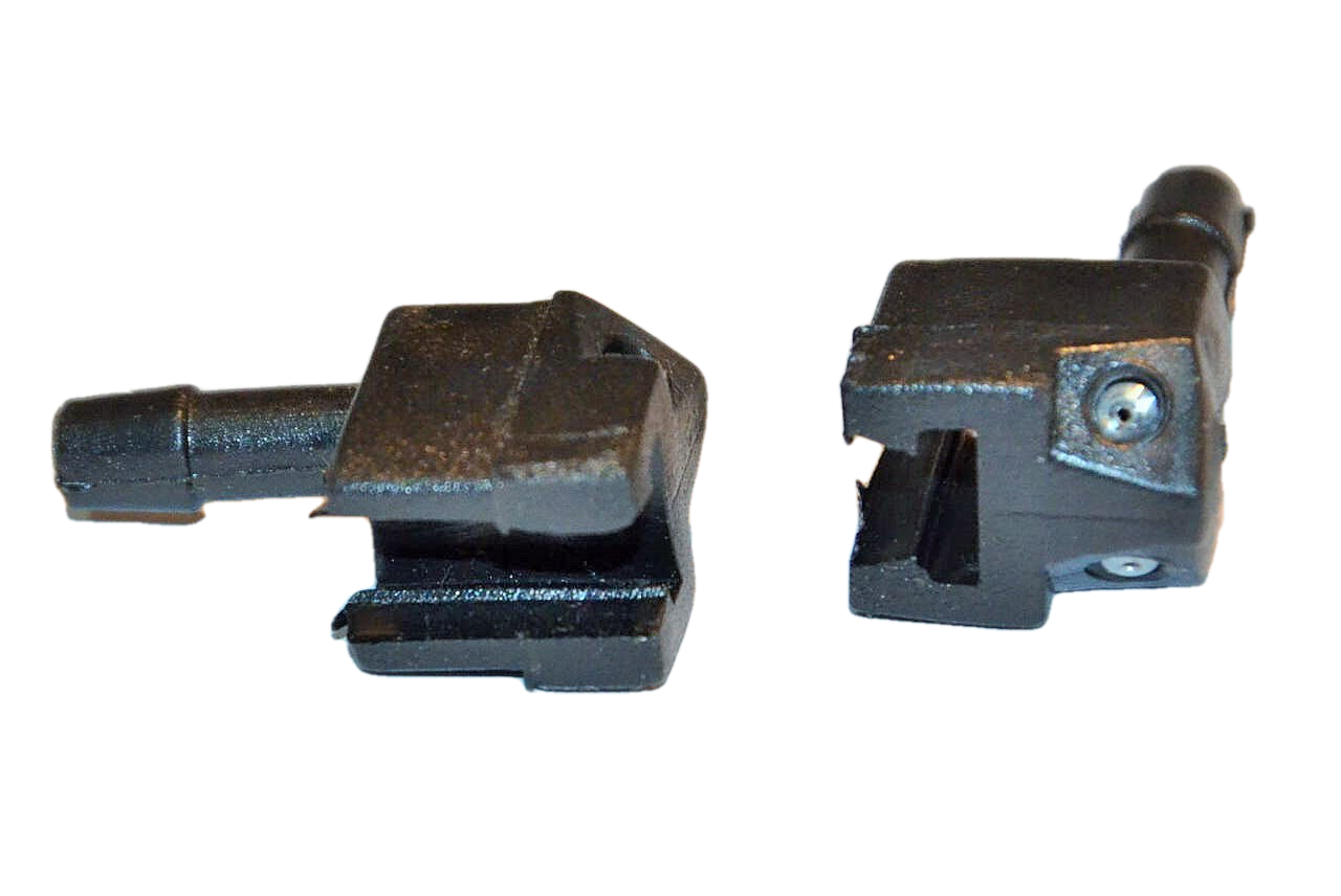 Форсунка омывателя универсальная на поводок дворника (2 форсунки)