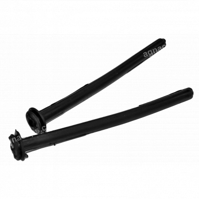 Гофра Ø 9мм. проведення дверей пряма (цвях)