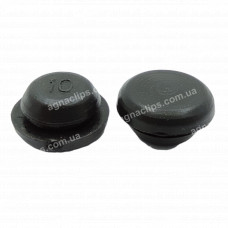 Заглушка Ø 10мм універсальна гумова