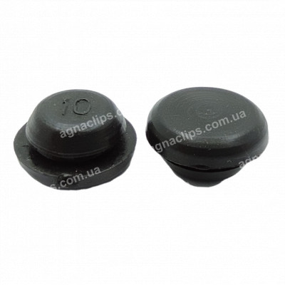 Заглушка Ø 10мм універсальна гумова