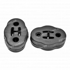 Подушка LANOS 96351529 кріплення глушника середня фігурна