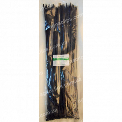 Кабельні стяжки 5х400 мм. чорні