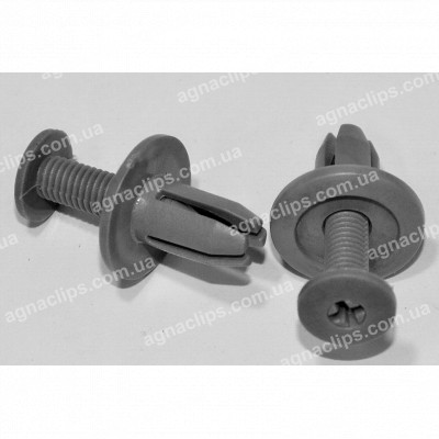 SH 79 Кліпса розпірна Ø 9 мм. Fiat / Toyota / Nissan / Honda / Suzuki / Citroen / Renault Kangoo / Peugeot 309, 605 / Audi 80, A4 / VW Corrado, Golf, Passat, Polo, Vento / KIA / SsangYong / МТЗ 80