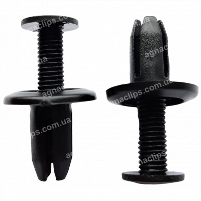 SH 79 Кліпса розпірна Ø 9 мм. Fiat / Toyota / Nissan / Honda / Suzuki / Citroen / Renault Kangoo / Peugeot 309, 605 / Audi 80, A4 / VW Corrado, Golf, Passat, Polo, Vento / KIA / SsangYong / МТЗ 80