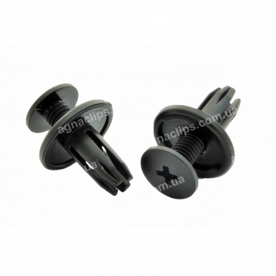 SH 98 Кліпса розпірна F = 8 мм. Ford / Toyota / Nissan / VW / Honda / Fiat / Mitsubishi / Opel / Renault / Mercedes / Audi / BMW / Alfa Romeo / Daewoo / Hyundai Tucson / Iveco / Lancia / Mazda