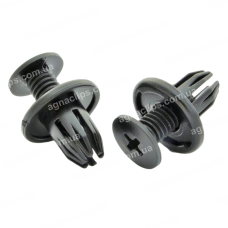 SH 100 Кліпса бампера/обшивки F=10 mm. Daewoo / Honda Accord, Civic, CRX, Legend, Prelude / Acura / Toyota / Chevrolet / Jeep / Ssang Yong / Opel