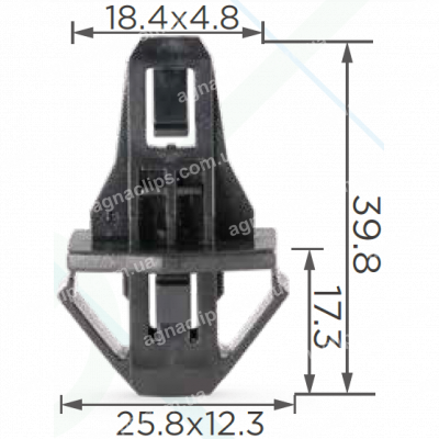 C 76 Кліпса решітки радіатора Acura Honda 91578SV4003 91578SW5003 91578SV4003 91578SW5003