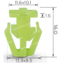 C 114 Кліпса Acura Honda 91501SG0003 75328SH3A01 75329SH4013 молдингу