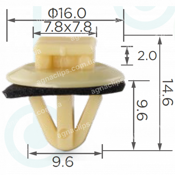 C 356 Кліпса Lexus Toyota GM 5271728010 9046710077