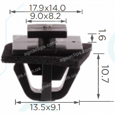C 360 Кліпса Hyundai Kia 8775638000 двері молдингу
