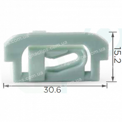 C 399 Кліпса скла GM 1654047