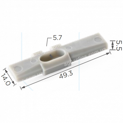C 432 Кліпса GM 20237057 молдингу