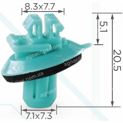 C 805 Кліпса Lexus Toyota 7588460010 решітки радіатора