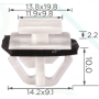 C828 Кліпса Hyundai Kia 8775638000 молдингу двері