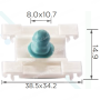 C 847 Кліпса VAG 1H0853585 молдингу двері