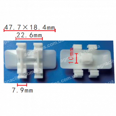 C 901 Кліпса Mercedes A0079887178 двері молдингу