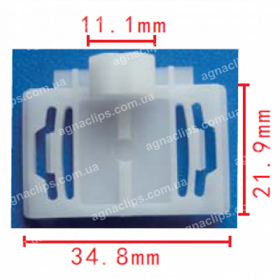 C 913 Кліпса Audi 4A0853825C молдингу двері