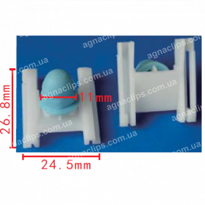 C 916 Кліпса Audi VW 3B0853576 молдингу порога