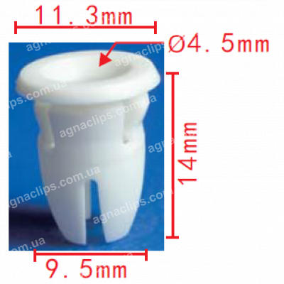 C 917 Кліпса Mercedes A0019887681 двері молдингу