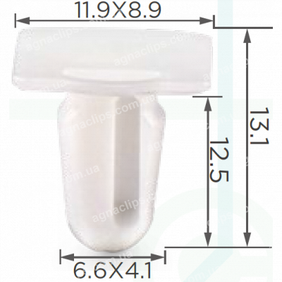 C 931 Кліпса BMW 51471840960 молдингу порога