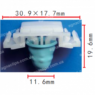 C 936 Кліпса BMW 51132251394 двері молдингу