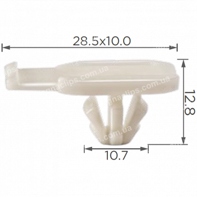 C 973 Кліпса VAG 7L0839069 накладки порогів