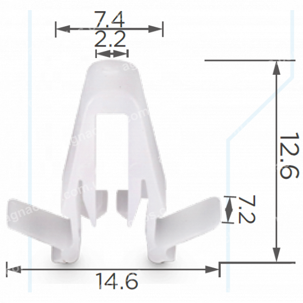 C 993 Кліпса Lexus Toyota 6777158010