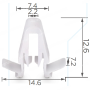 C993 Кліпса Lexus Toyota 6777158010