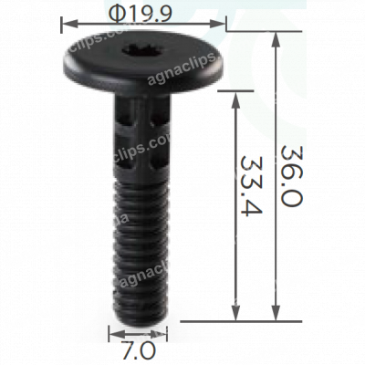 C 1558 Кліпса BMW Mini 7147122913