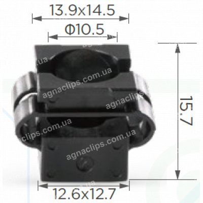 C 1560 Кліпса VW Audi Seat Skoda 4A0805163