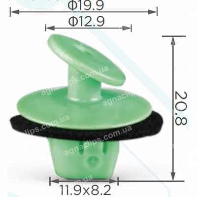 C 1664 Кліпса Toyota Lexus 8149650010 кріплення задньої фари