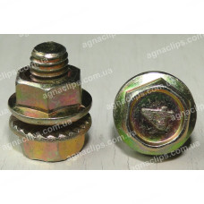 H 2059 Болт M6x12 з гайкою універсальний