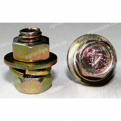 H 2061 Болт M8x15 з гайкою універсальний