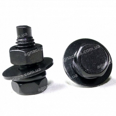 H 2063 Болт M6x16 з гайкою універсальний