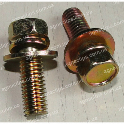 H 2106 Болт M8x18 з шайбою та гровером