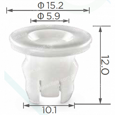 C 259 Кліпса Mitsubishi MB817060 MR330556 MR444858