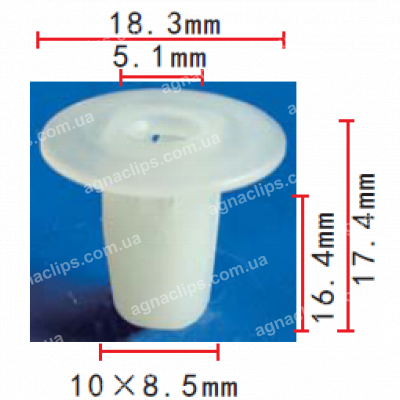 C 287 Кліпса Lexus Toyota 9018906104 9018906005