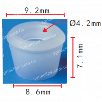 C 897 Втулка Mercedes BMW Opel 0009881081 51121867907