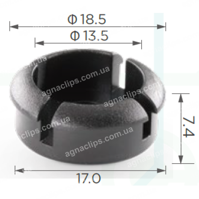 C 1406 Втулка Audi Seat Skoda VW