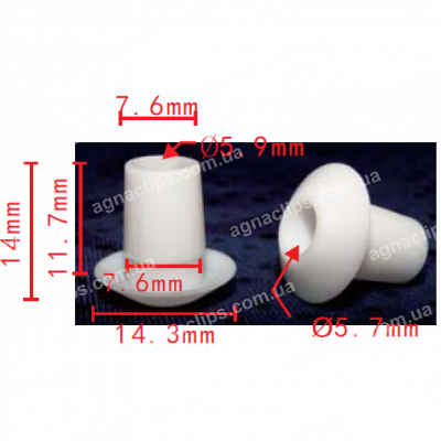 C 1588 Кліпса Audi Seat VW Skoda Land Rover MWC3136 MWX3136