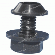 C 120 Гвинт із гайкою пластик C 120 Гвинт із гайкою пластик