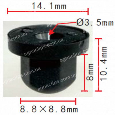 C 963 Гайка Ford 6634877