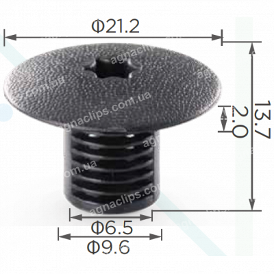 C 593 Кліпса Chrysler Dodge Jeep 6503339