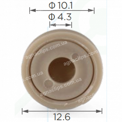 C 1218 Утримувач під саморіз