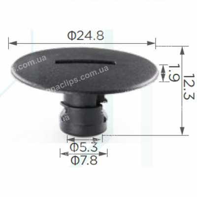 C 1386 Кліпса Suzuki Chevrolet 0914805042