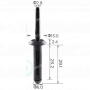 C 202 Заклепка пластикова Chrysler Ford GM 2052072 N803862S 6501559