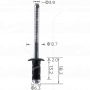 H 2011 Заклепка 6.3x16.3 Toyota Lexus Mitsubishi 9026906017 90269A0005 MR328796