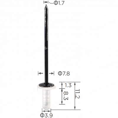 H 2016 Заклепка 4x10.7 Toyota Lexus 9026904053