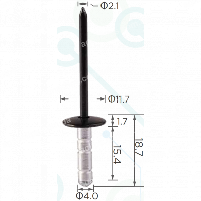 H 2018 Заклепка 4x16 Toyota 9026904047