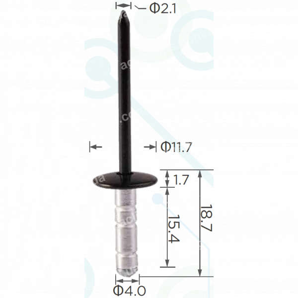 H 2018 Заклепка 4x16 Toyota 9026904047